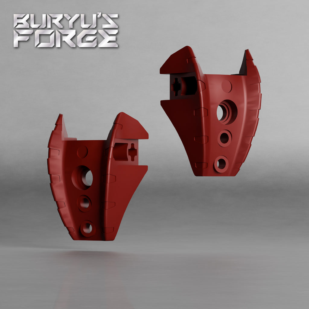 Carapar Thigh and Shoulder Armor (Pair)