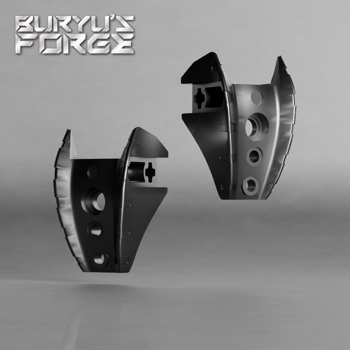 Carapar Thigh and Shoulder Armor (Pair)