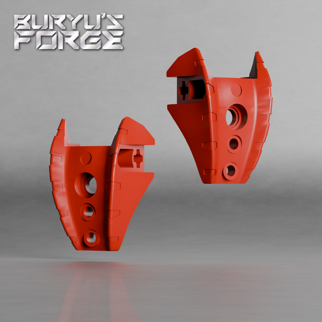 Carapar Thigh and Shoulder Armor (Pair)