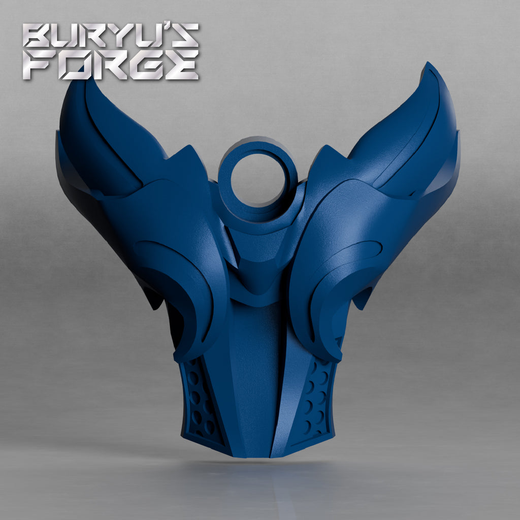 Hahli Mahri Custom Chestplate, Lilium Pattern Armor | Constraction Accessory