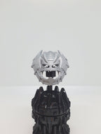 Vezon Head [Olmak-Fused] | Mask of Dimensional Gates Fused to Vezon's Head, Silver