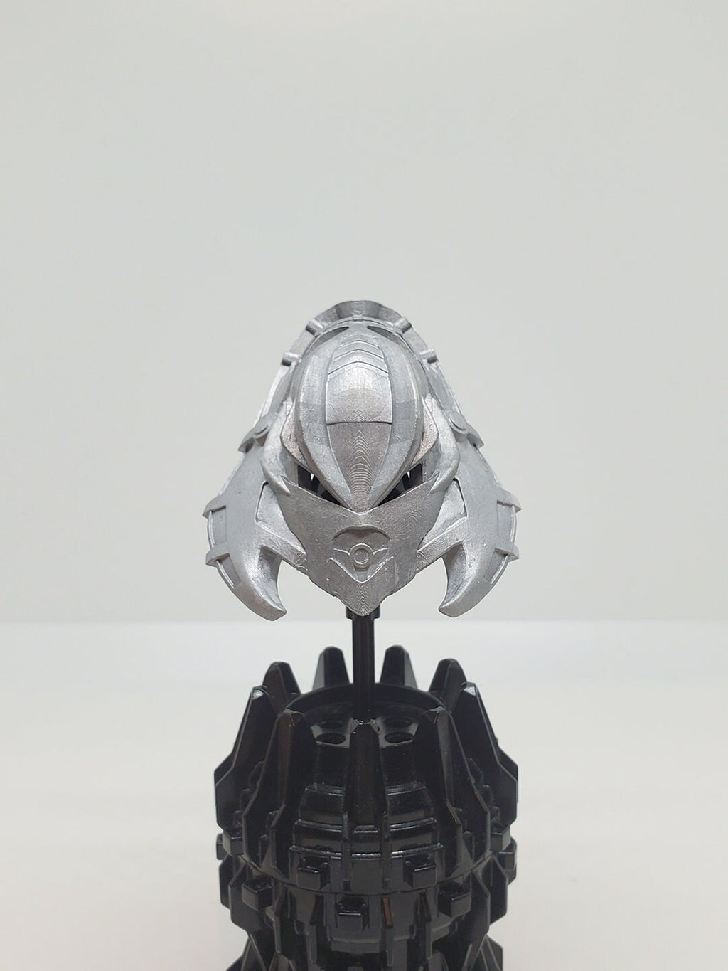Vezon Head [Olmak-Fused] | Mask of Dimensional Gates Fused to Vezon's Head, Silver
