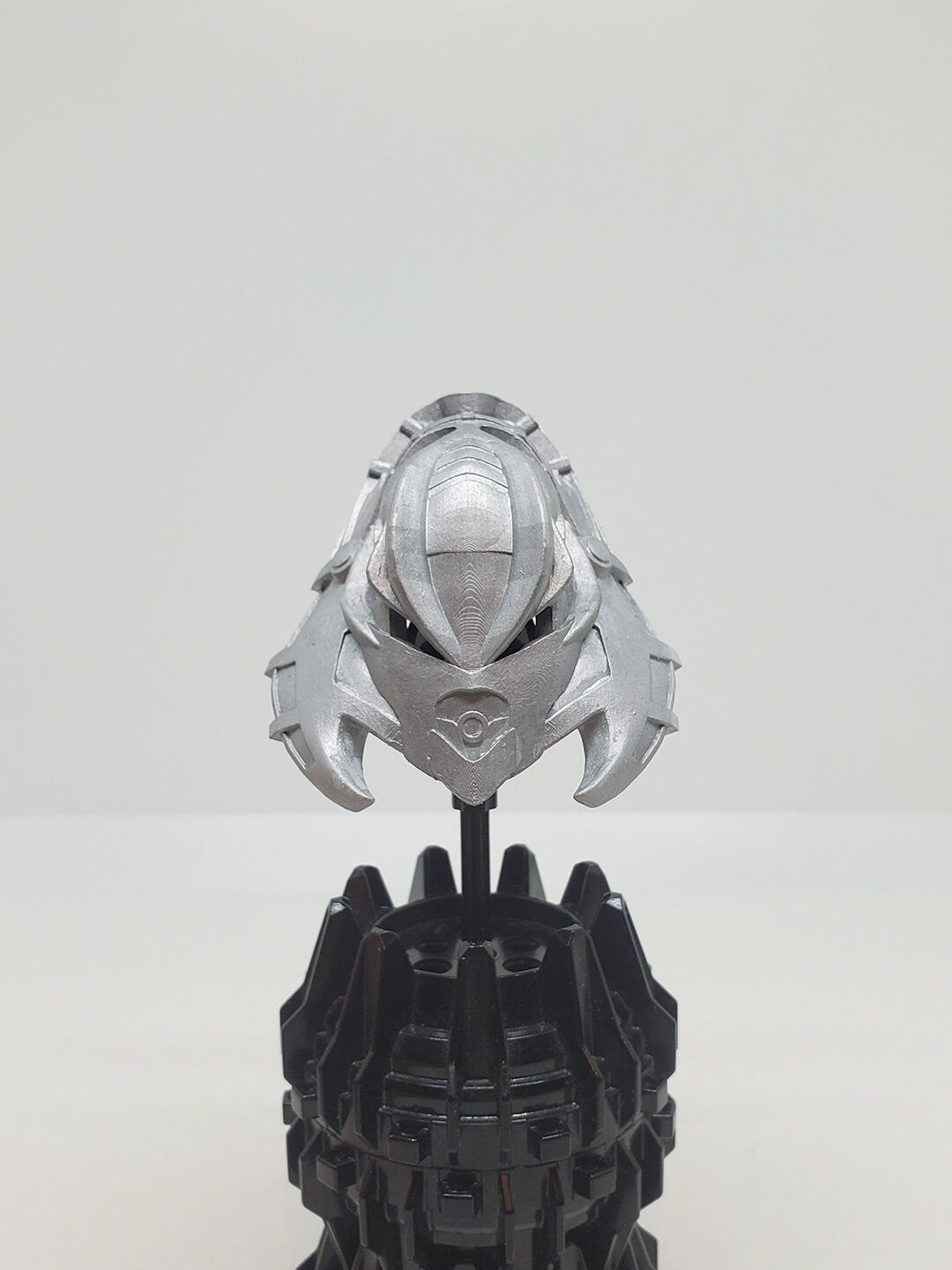Vezon Head [Olmak-Fused] | Mask of Dimensional Gates Fused to Vezon's Head, Silver