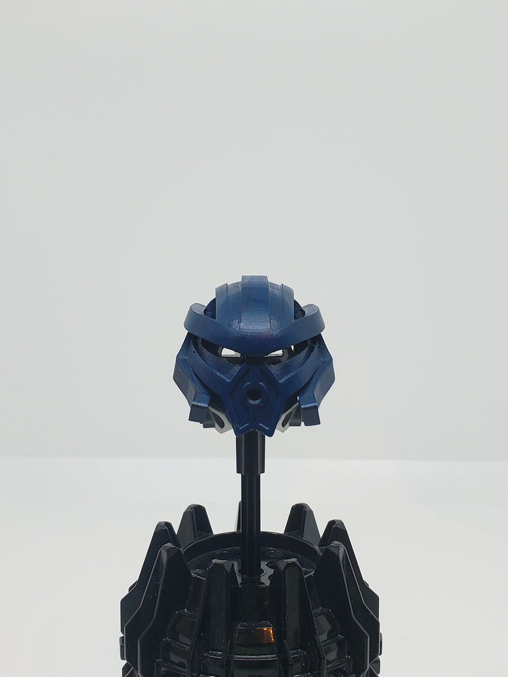 Champion Mask of Intangibility | Toa Tuyet's Metru Blue Kanohi (New Galva Ver)