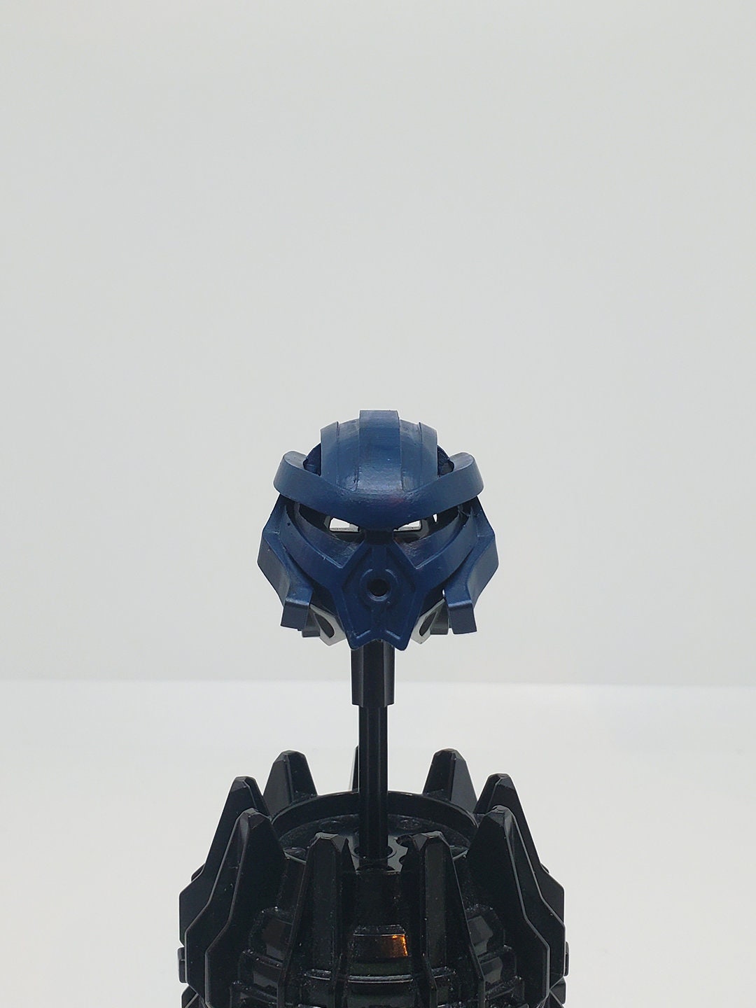 Champion Mask of Intangibility | Toa Tuyet's Metru Blue Kanohi (New Galva Ver)