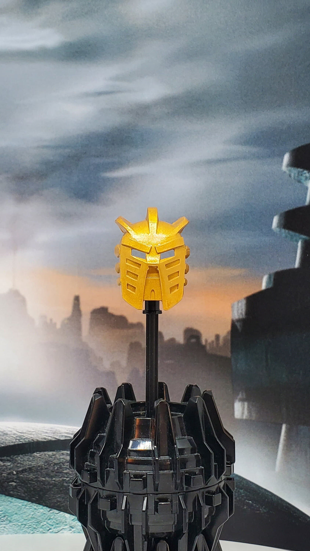 Mask of Light (Movie Version) | Takanuva's Kanohi Avohkii, Pearl Gold