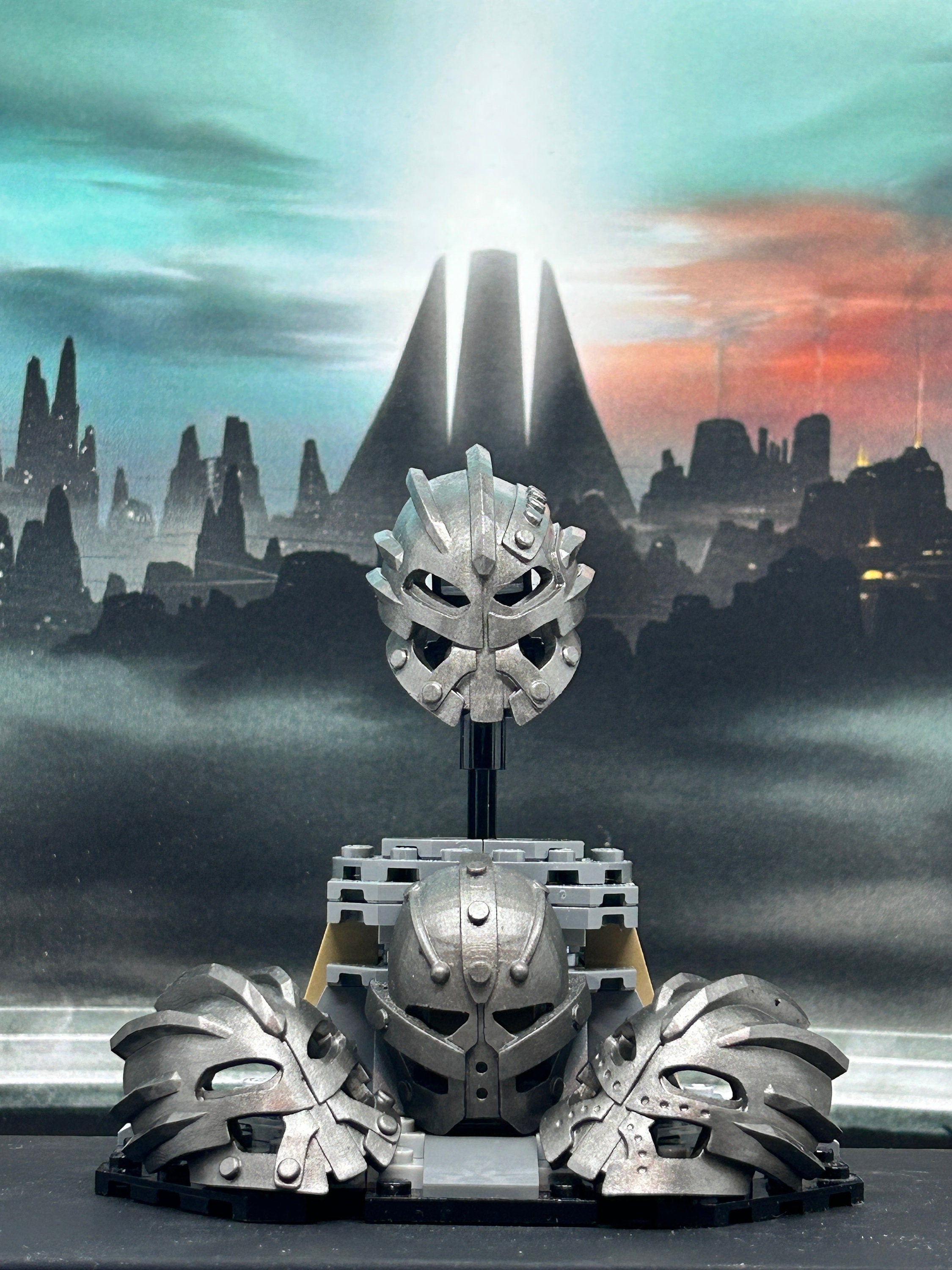 Mask of Telepathy | Great Suletu Reforged Edition Var. 1, Pearl Dark Gray