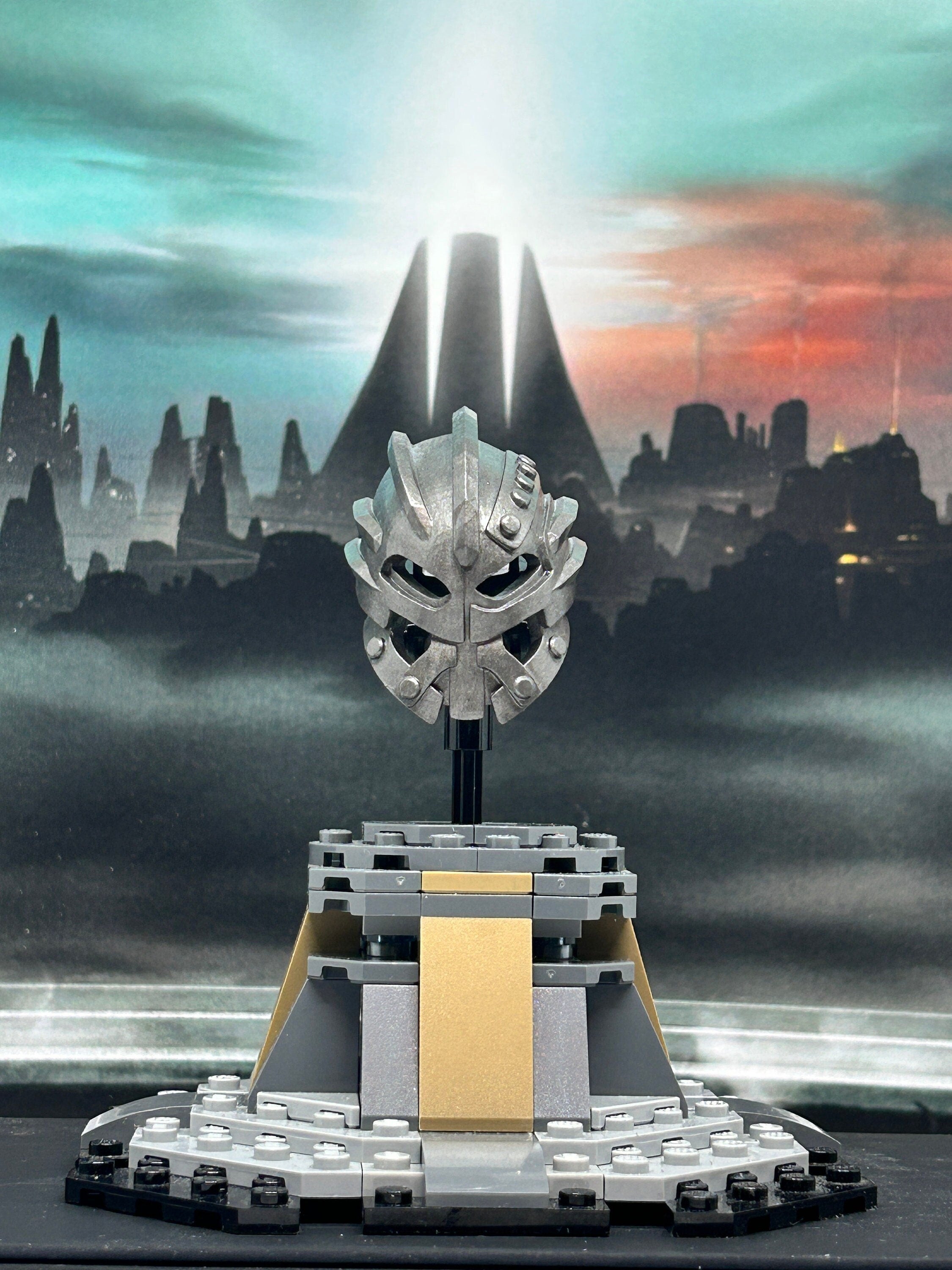 Mask of Telepathy | Great Suletu Reforged Edition Var. 1, Pearl Dark Gray