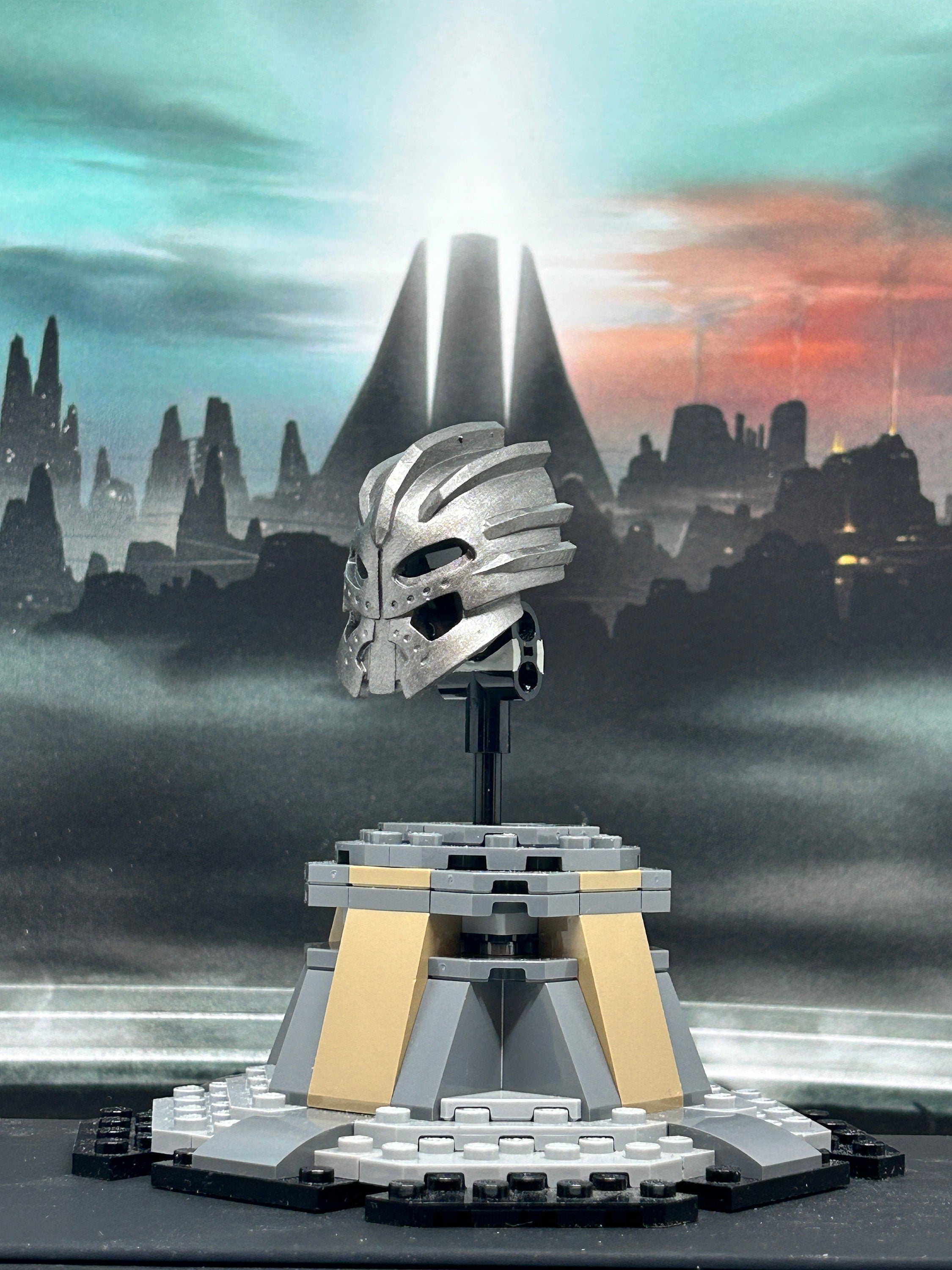 Mask of Telepathy | Great Suletu Reforged Edition Var. 2, Pearl Dark Gray
