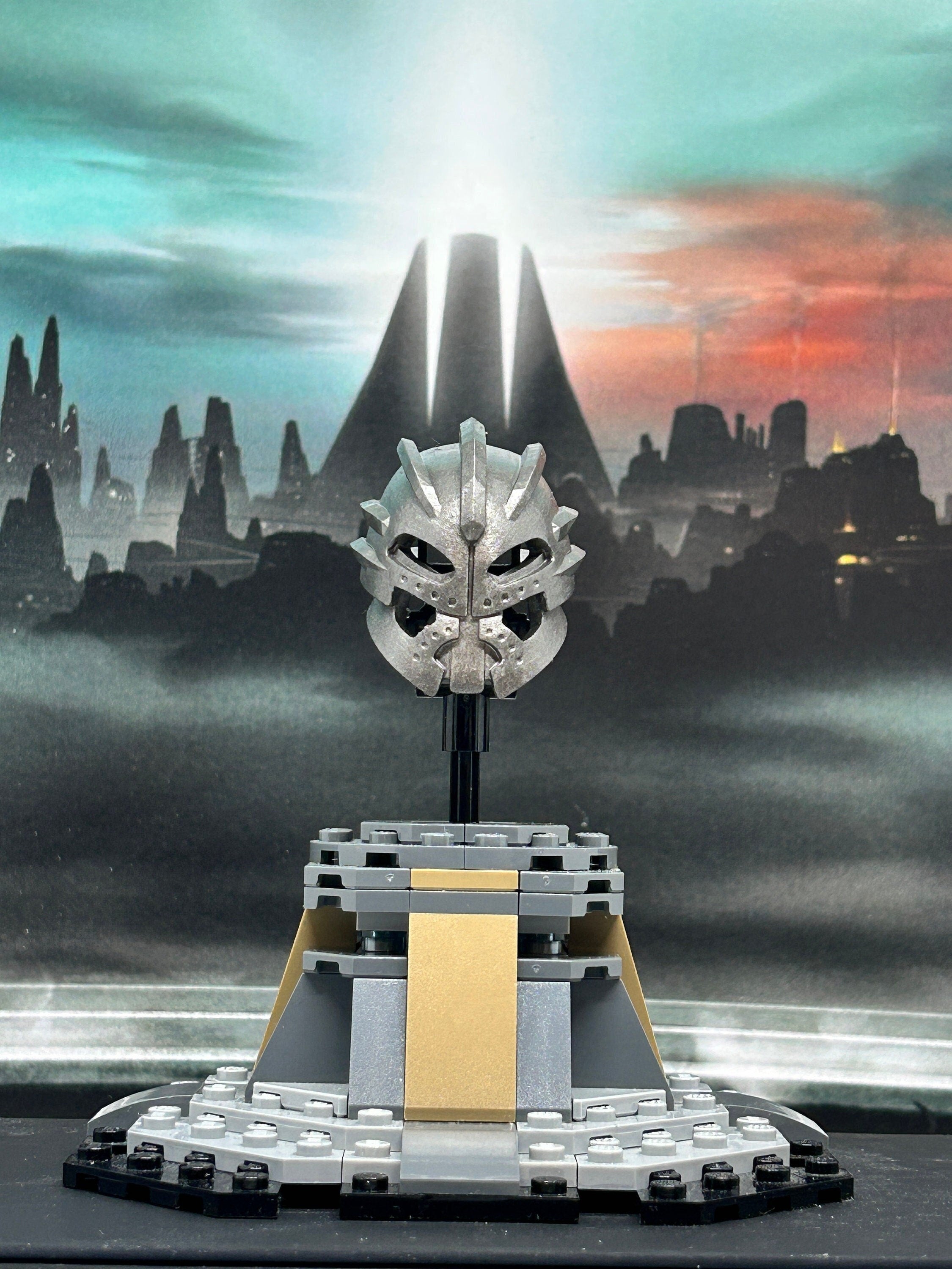 Mask of Telepathy | Great Suletu Reforged Edition Var. 2, Pearl Dark Gray