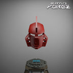 Sky Adaptive Mask of Shielding | Kanohi Hau, Metru Red (Rothanak Ver)