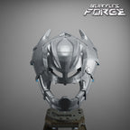 Vezon Head [Olmak-Fused] | Mask of Dimensional Gates Fused to Vezon's Head, Silver