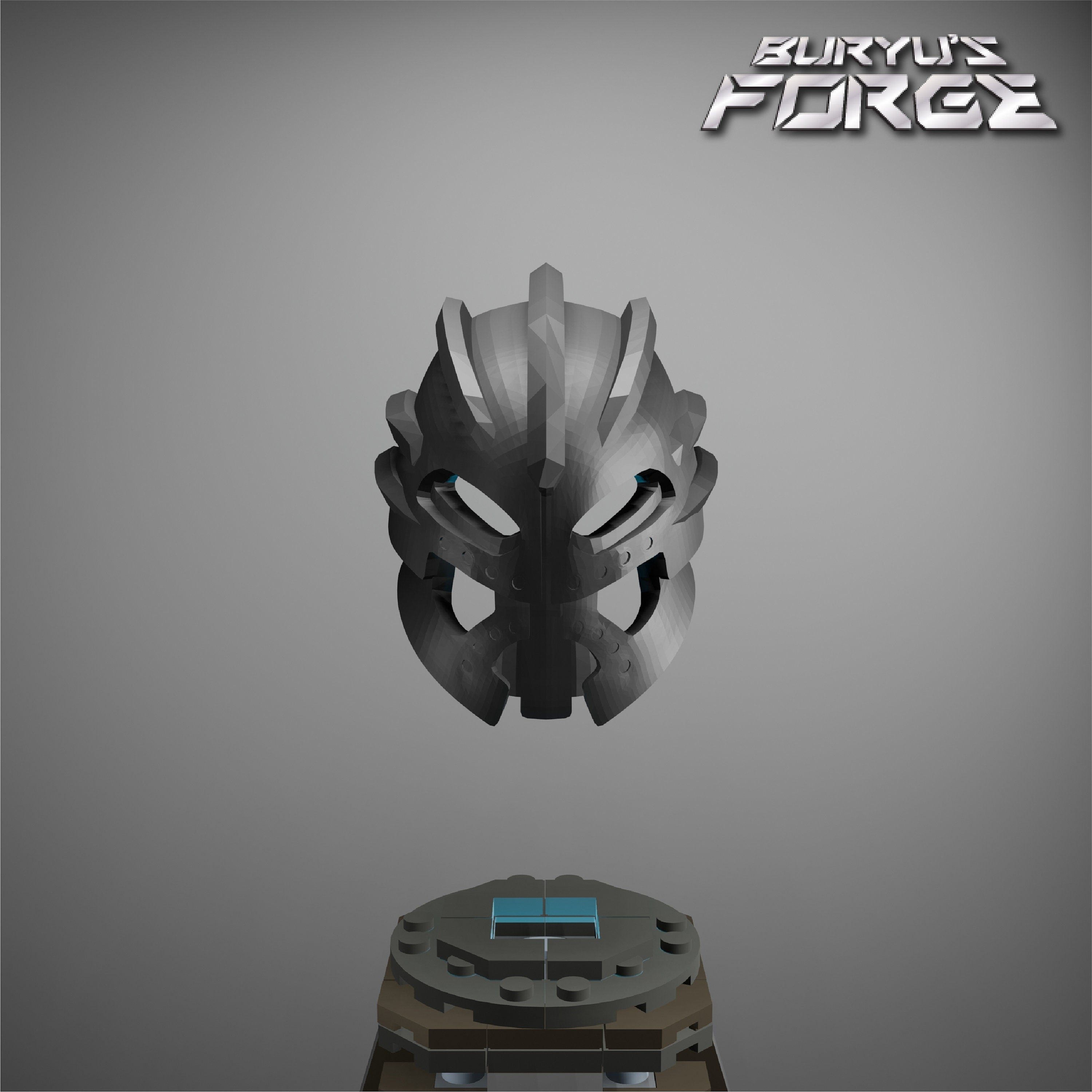 Mask of Telepathy | Great Suletu Reforged Edition Var. 2, Pearl Dark Gray