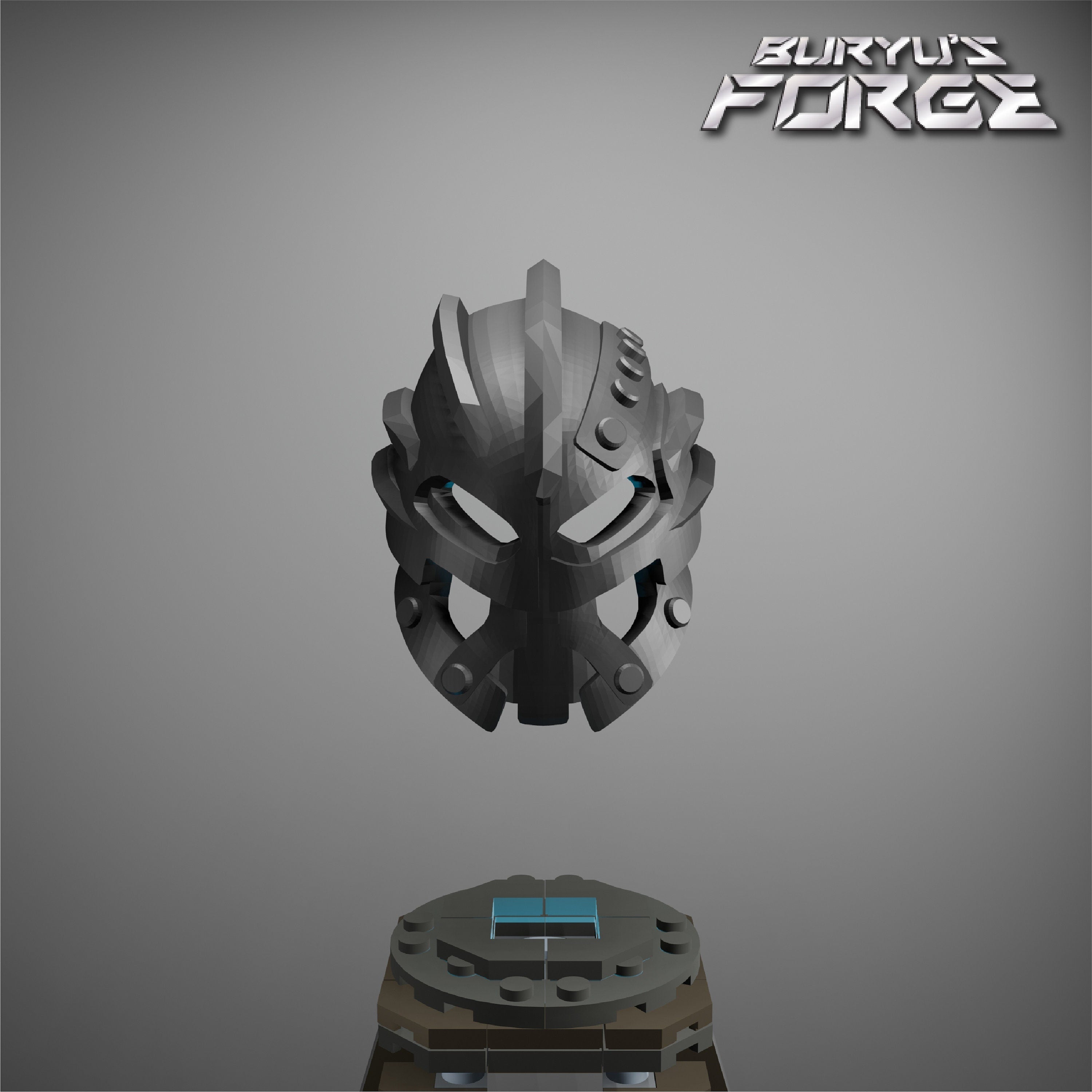 Mask of Telepathy | Great Suletu Reforged Edition Var. 1, Pearl Dark Gray