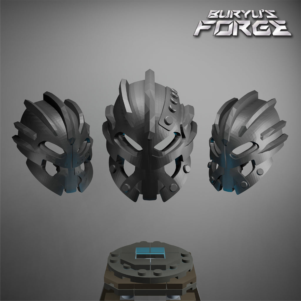 Mask of Telepathy | Great Suletu Reforged Edition Var. 1, Pearl Dark Gray