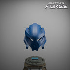 Champion Mask of Intangibility | Toa Tuyet's Metru Blue Kanohi (New Galva Ver)