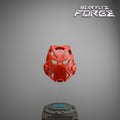 Adaptive Great Mask of Shielding | Great Kanohi Hau, Mata Red, Stud ver.