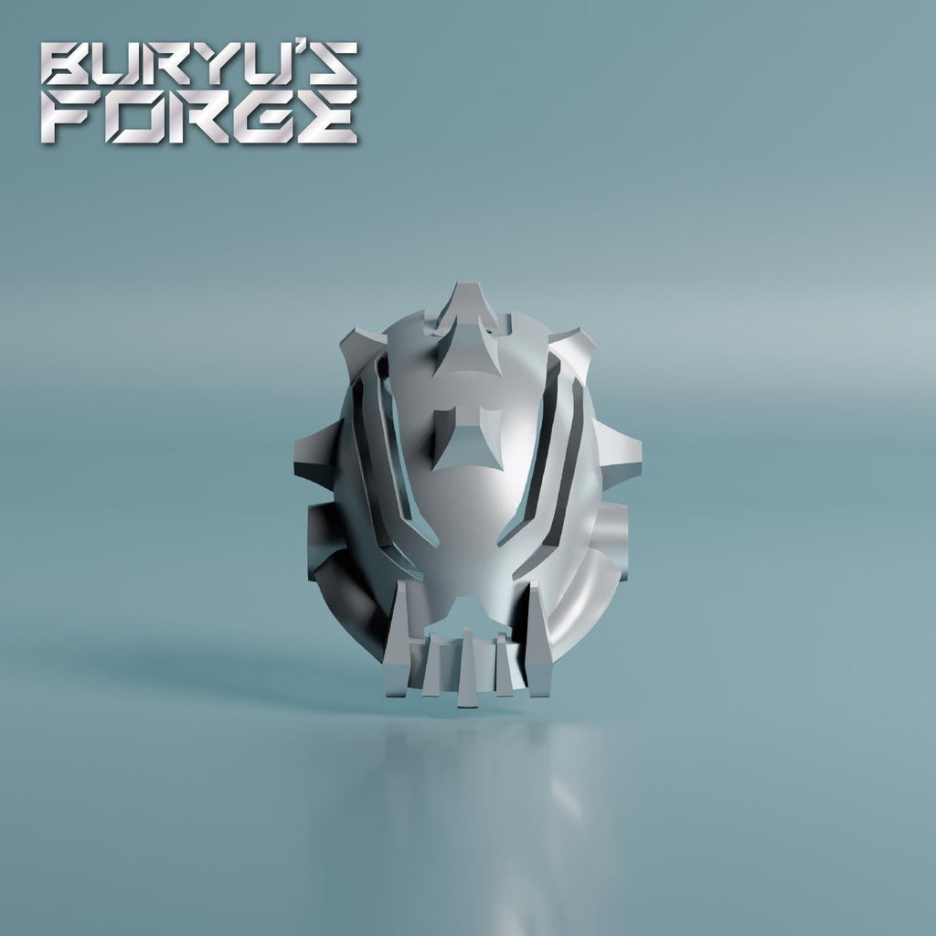 Baterra Helmet | Glatorian-Compatible Helmet (Galva ver.)