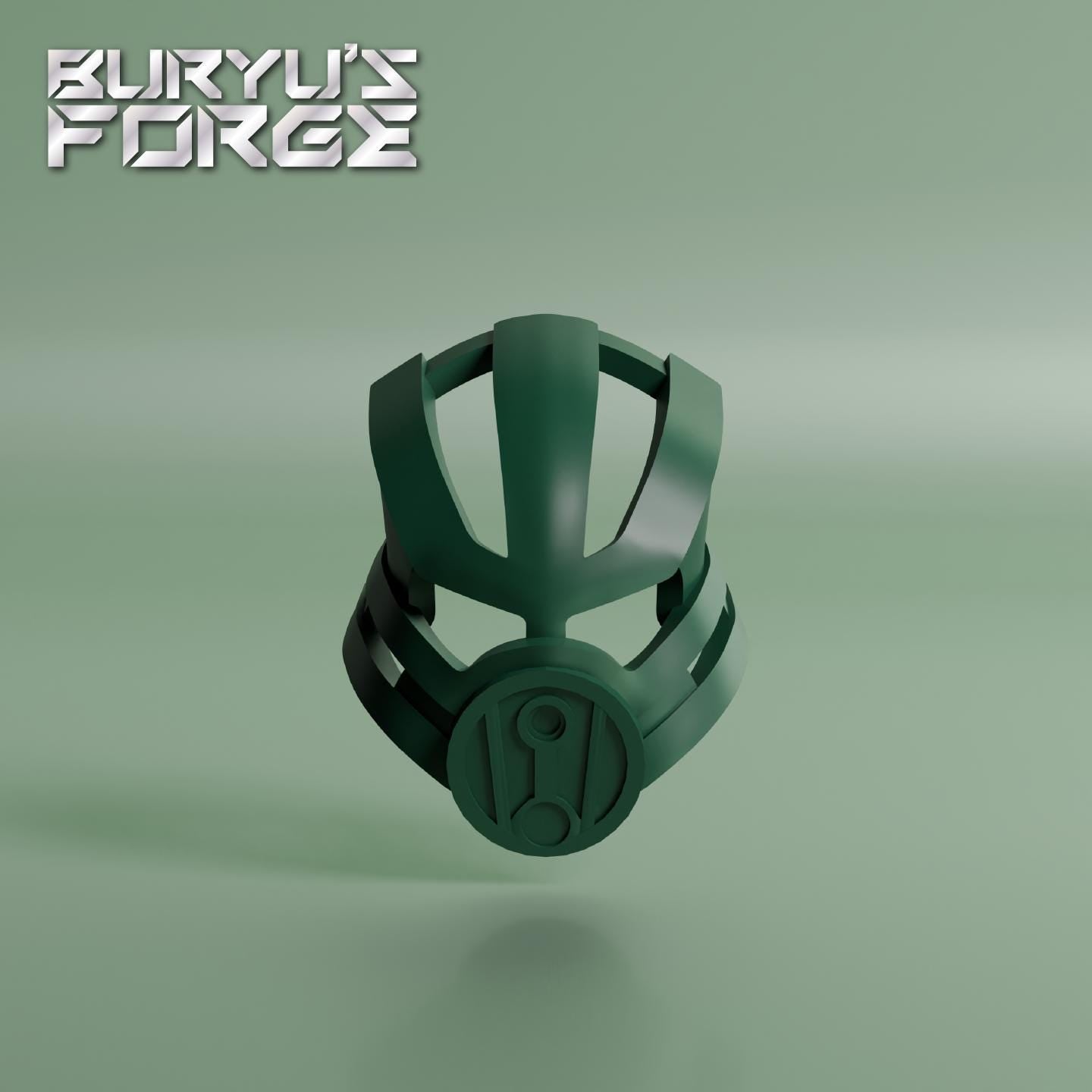 Mask of Stealth | Champion Volitak, Dark Green/Metru Green (Galva Ver)