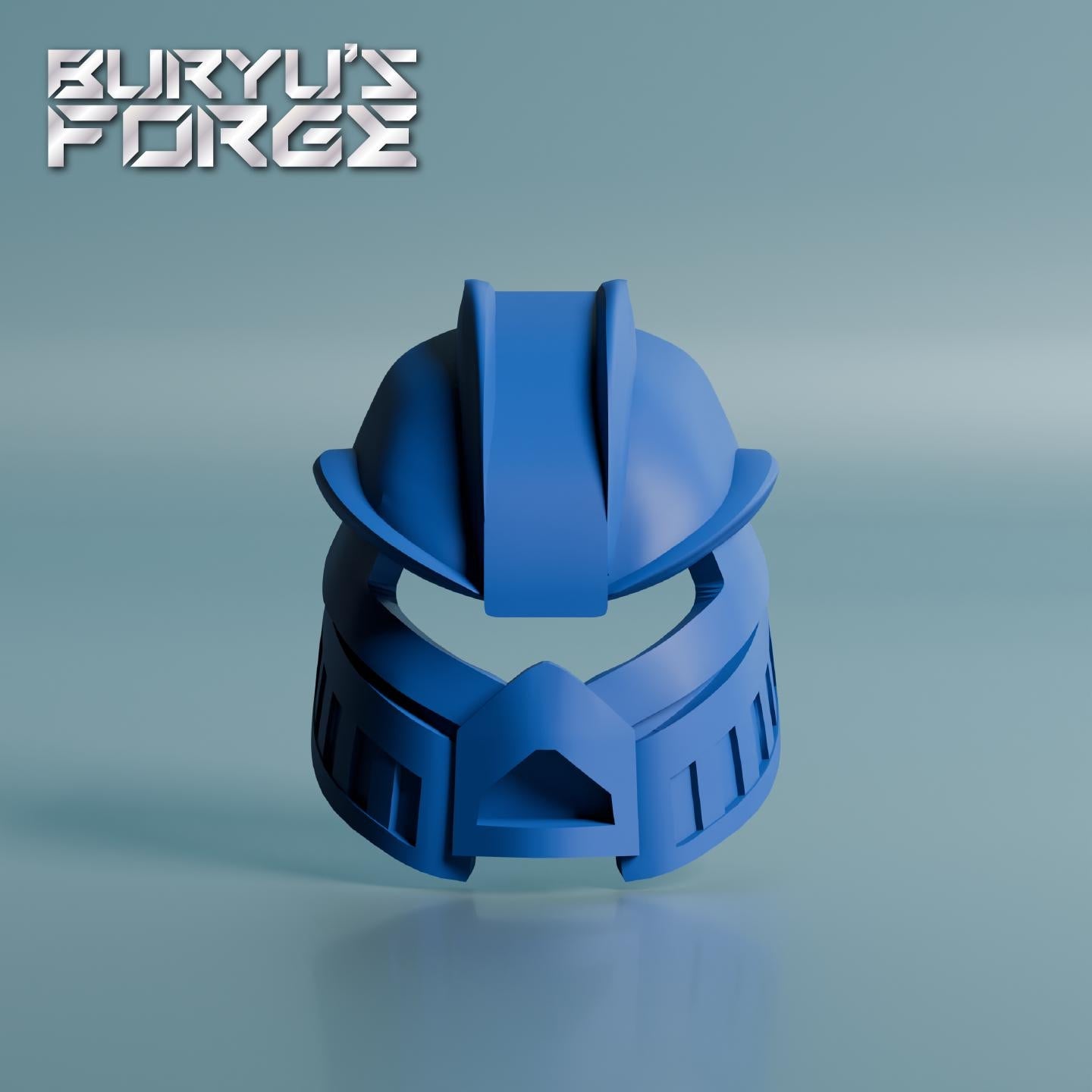 Mask of Water Breathing | Galvanized Kaukau, Blue (Galva)