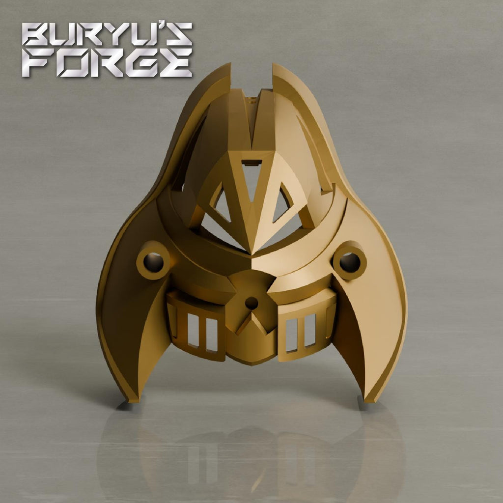Olmak Kraahkan Fusion | Mask of Dimensional Gates and Shadows, Pearl Gold