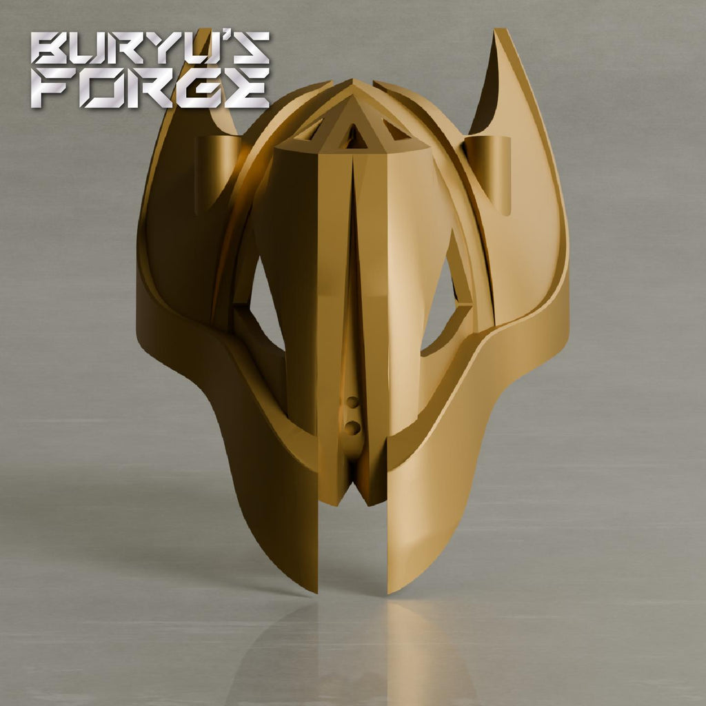 Olmak Kraahkan Fusion | Mask of Dimensional Gates and Shadows, Pearl Gold