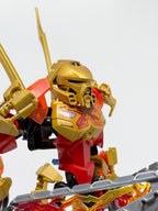 G2 Kanohi Aki | Akamai's Mask, Mata Red, Pearl Gold, G2 Compatible