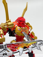 G2 Kanohi Aki | Akamai's Mask, Mata Red, Pearl Gold, G2 Compatible