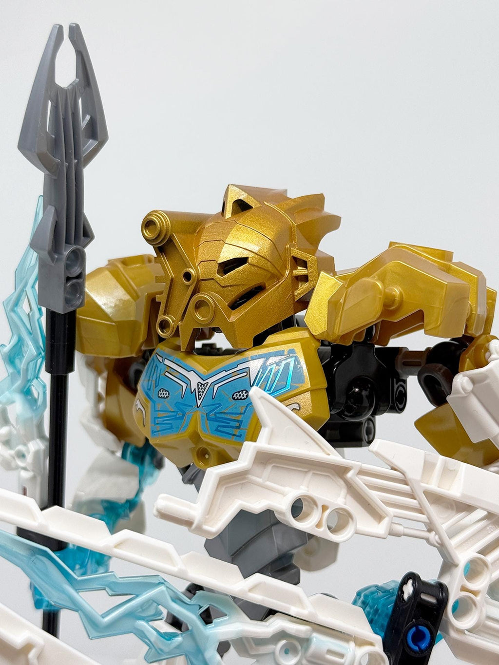 G2 Kanohi Rua | Wairuha's Mask, Pearl Gold, G2 Compatible