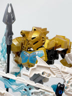 G2 Kanohi Rua | Wairuha's Mask, Pearl Gold, G2 Compatible