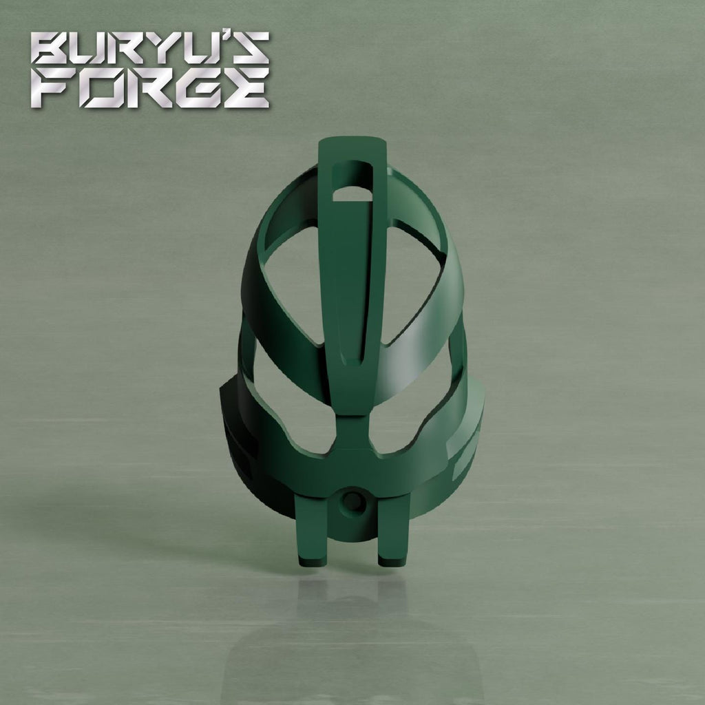 Mask of Kindred | Great Faxon, Dark Green/Metru Green (Galva/KingSidorak Ver)