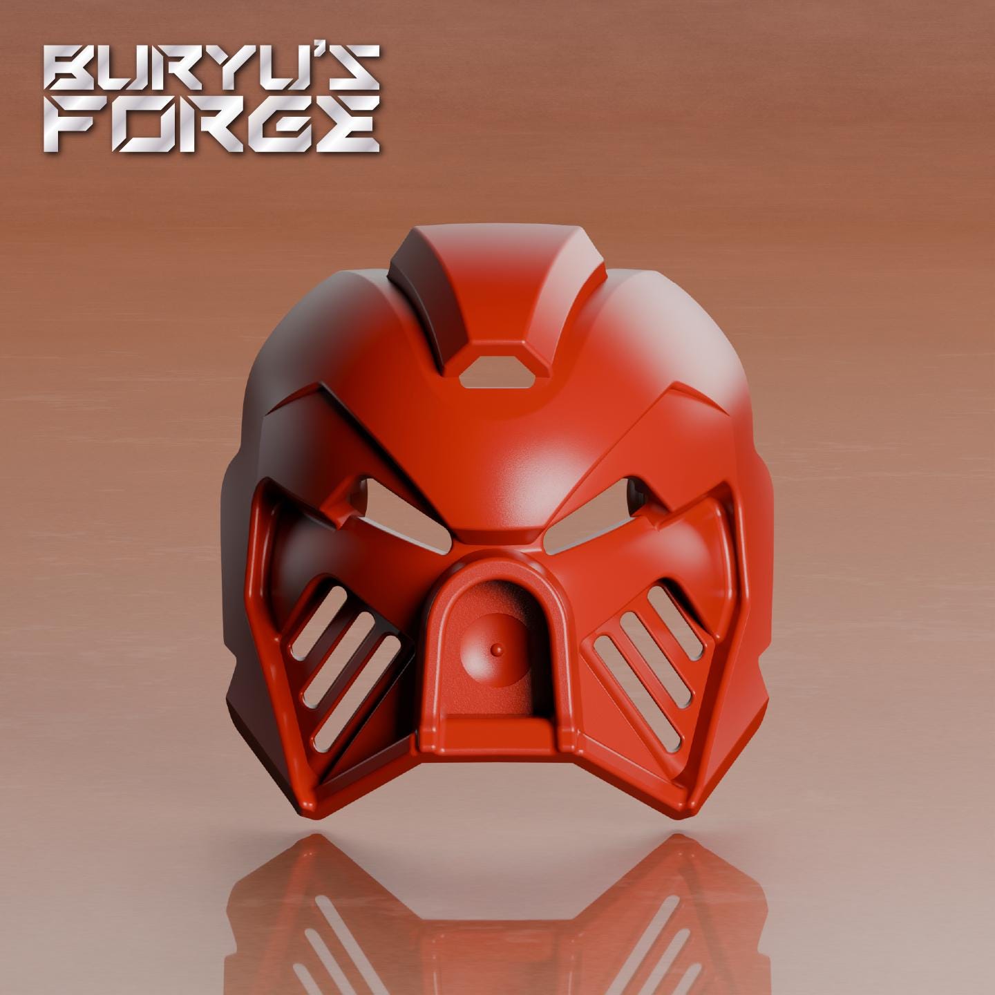 Proto Mask of Fire | Tahu's 2015 Prototype Hau