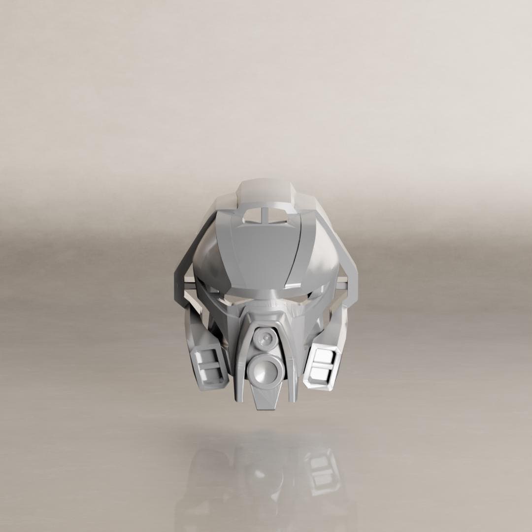 G2 Kanohi Aki | Akamai's Mask, Silver, G2 Compatible