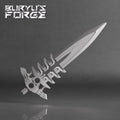 Tuyet Barbed Broadsword | Pearl Light Gray, Hermeus_Jackson ver.