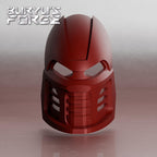 Noble Adaptive Mask of Shielding | Noble Kanohi Hau, Dark Red