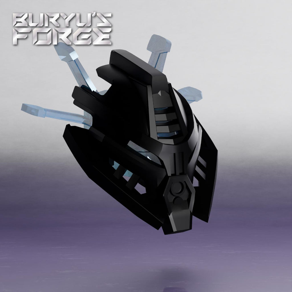 Vehicle-Adapted Pakari Nuva (axle) | Kanohi Pakari, Black