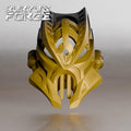 Mask of Time Duplication | Great Kanohi Mohtrek, Black to Yellow