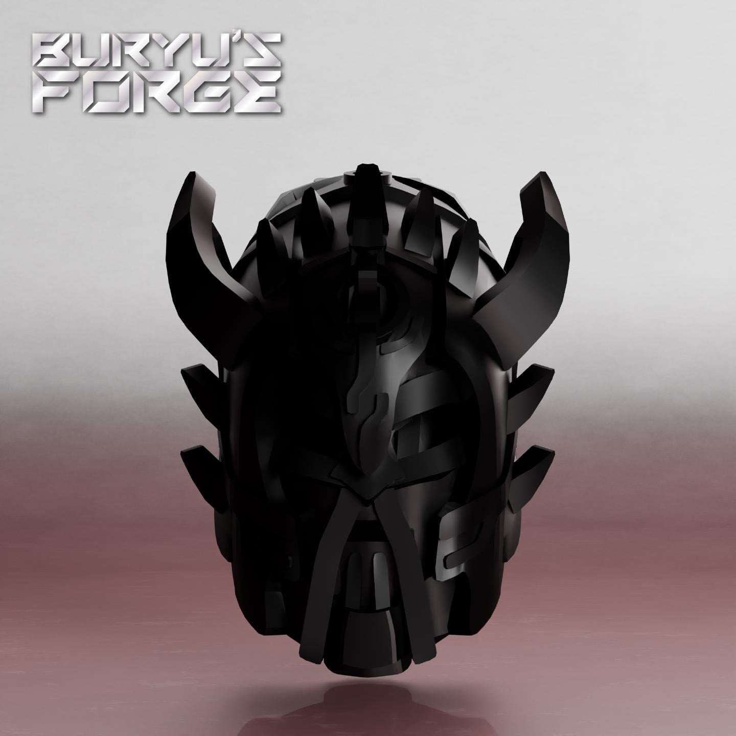 Element Lord of Rock |  Black, Glatorian Helmet