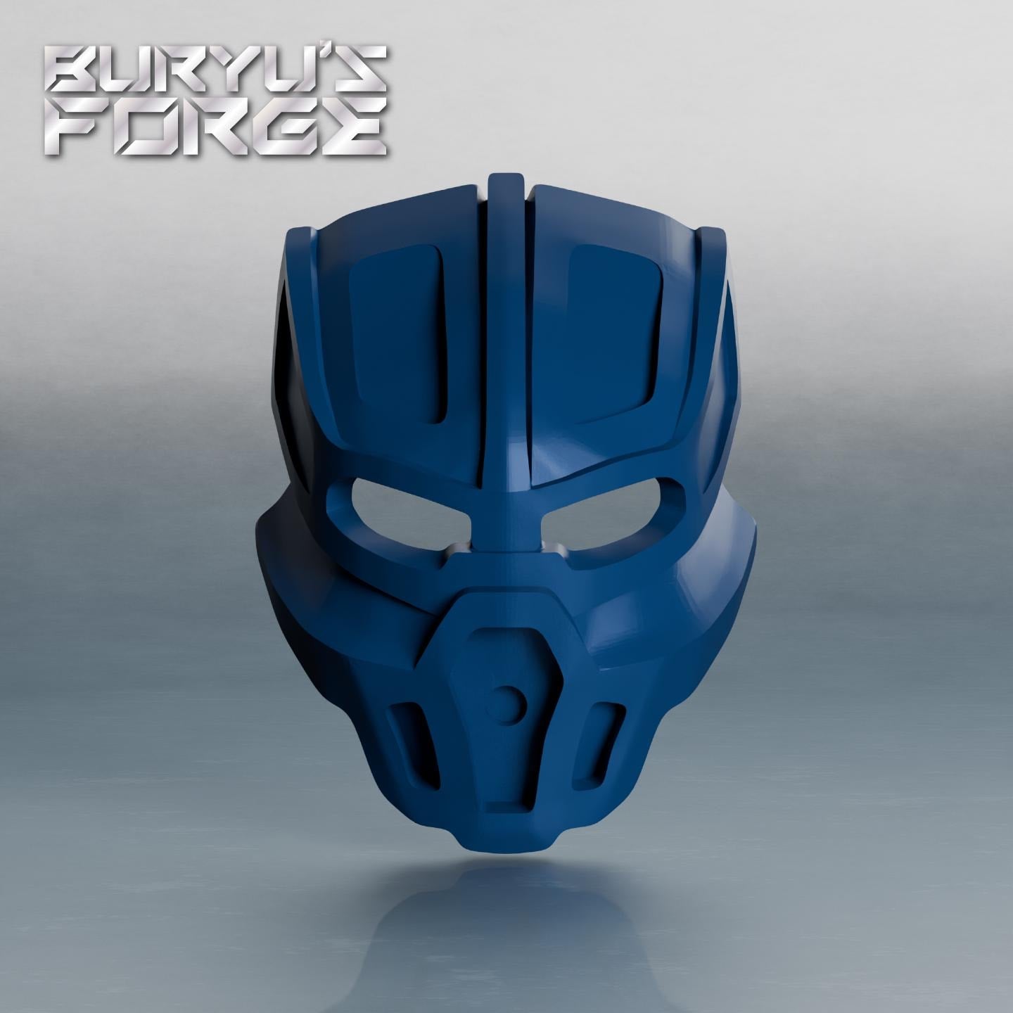 Mask of Stealth | Great Kanohi Volitak, Dark Blue (KhingK Ver)