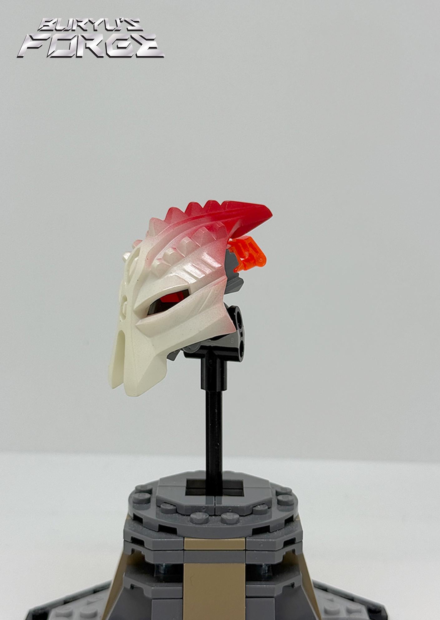Mask of Repulsion | Kanohi Crast (Makuta Variant), White