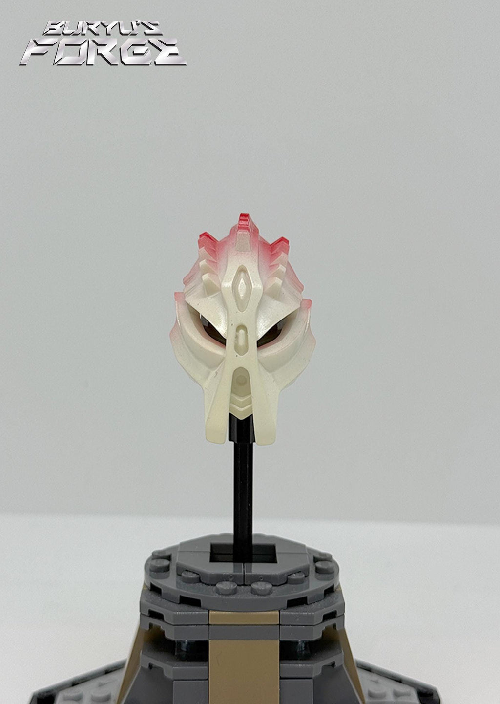 Mask of Repulsion | Kanohi Crast (Makuta Variant), White