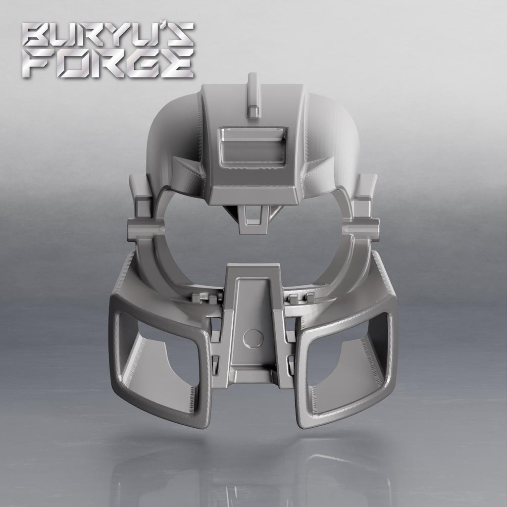 Mask of Levitation | Proto Miru Nuva, Pearl Light Grey