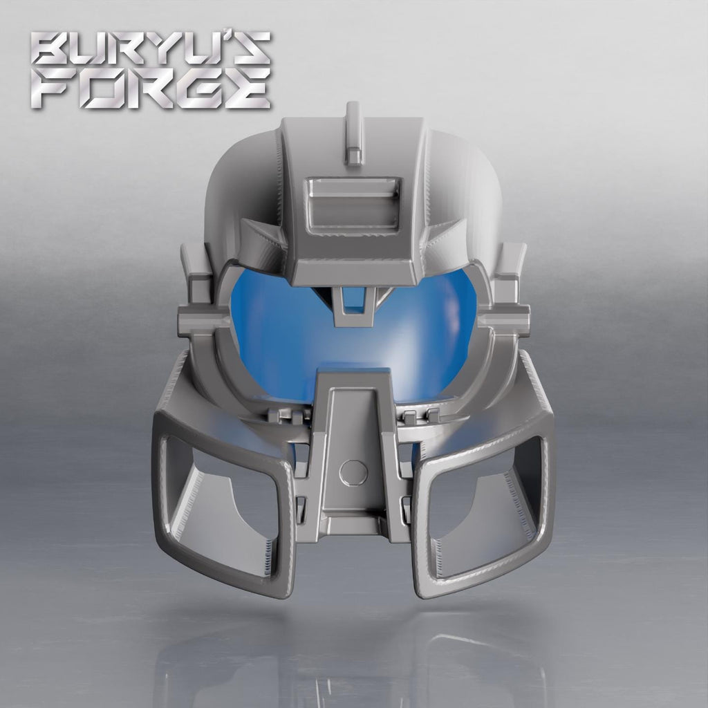 Mask of Levitation | Proto Miru Nuva, Pearl Light Grey