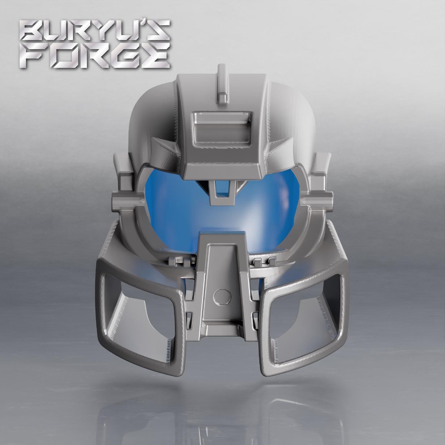 Mask of Levitation | Proto Miru Nuva, Pearl Light Grey