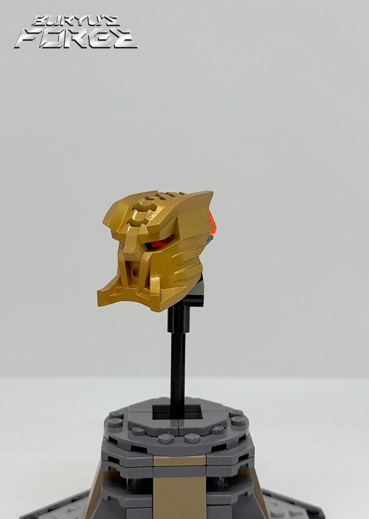 Mask of Accuracy | Great Kanohi Sanok, Pearl Gold