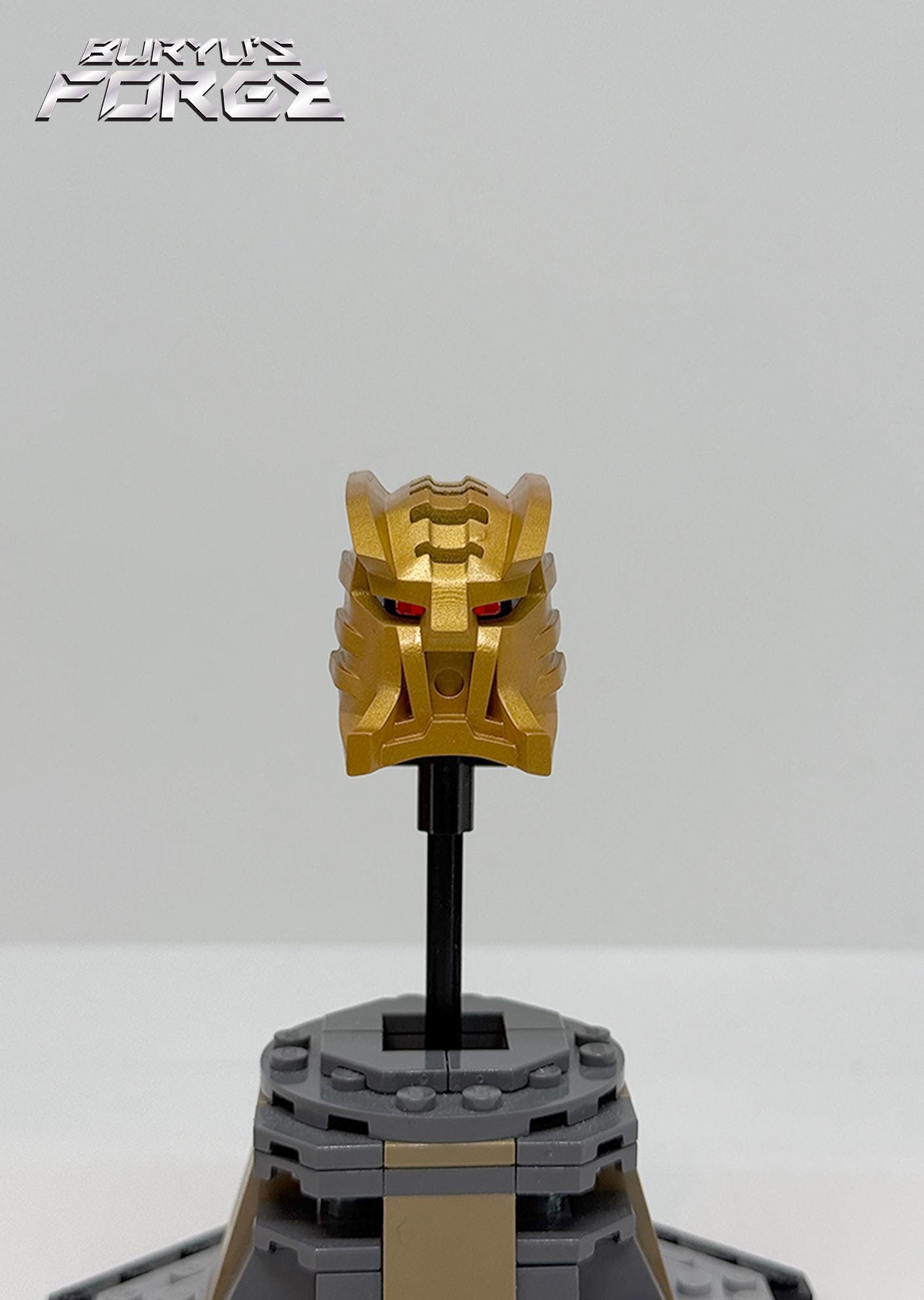 Mask of Accuracy | Great Kanohi Sanok, Pearl Gold