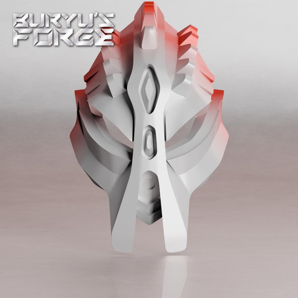 Mask of Repulsion | Kanohi Crast (Makuta Variant), White