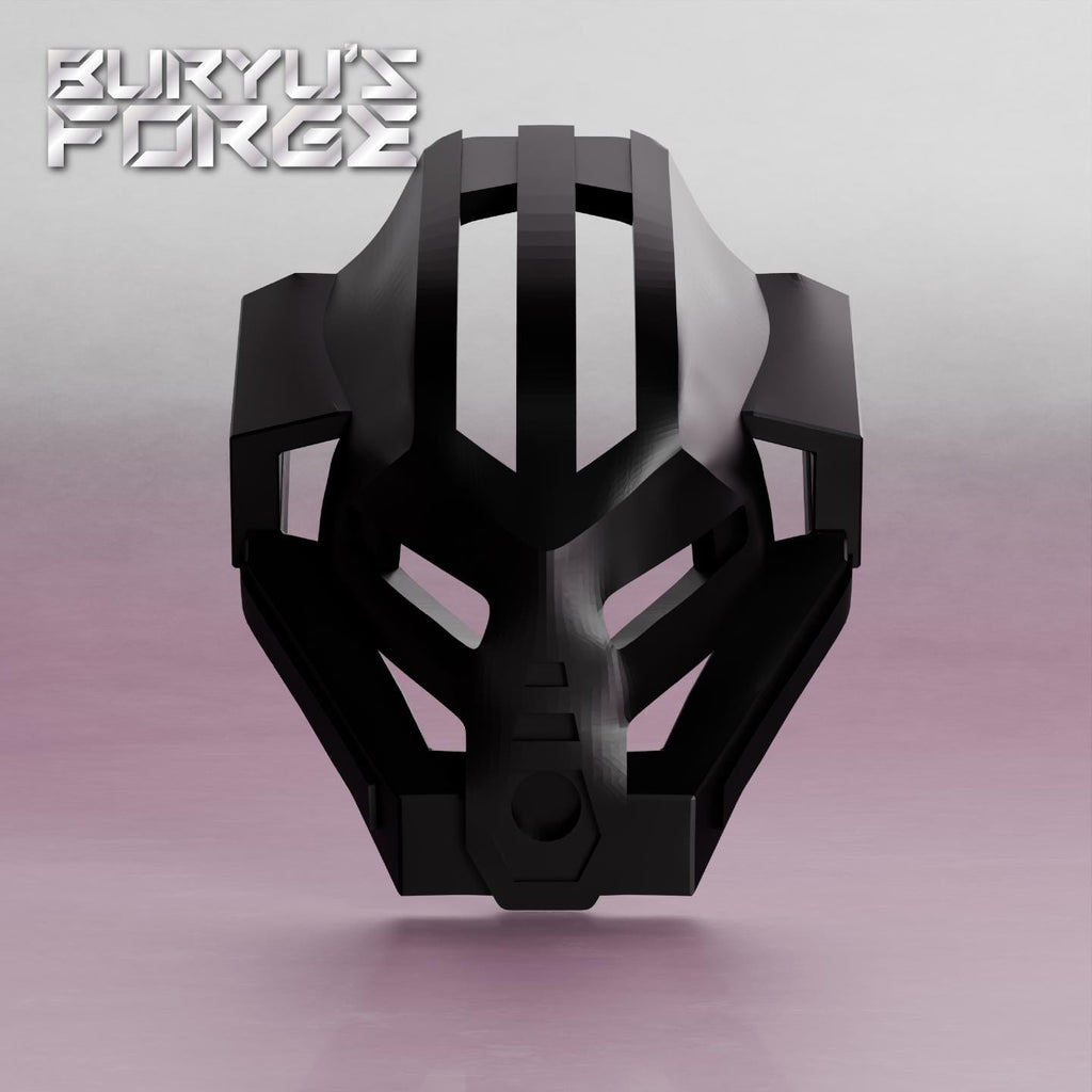 Pakari Noble Adaptive | Kanohi Pakari, Mask of Strength, Black