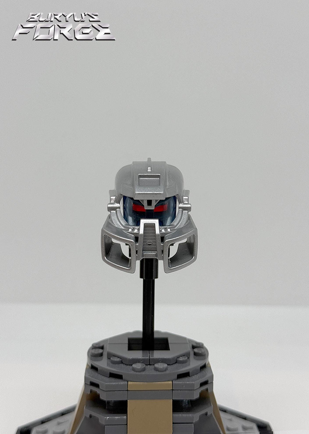 Mask of Levitation | Proto Miru Nuva, Pearl Light Grey