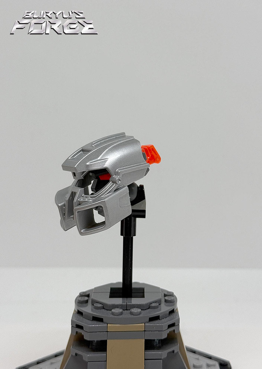 Mask of Levitation | Proto Miru Nuva, Pearl Light Grey